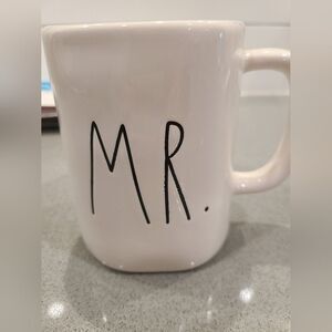 Rae Dunn Mug Ceramic "Mr"